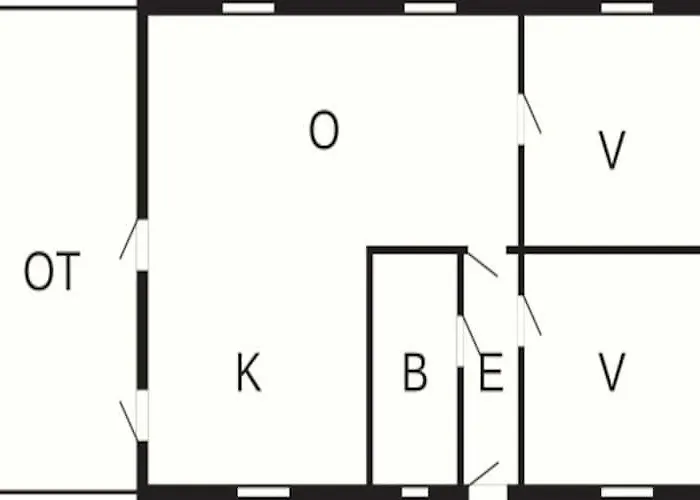 6 Person In Hadsund بيت للعطل Helberskov