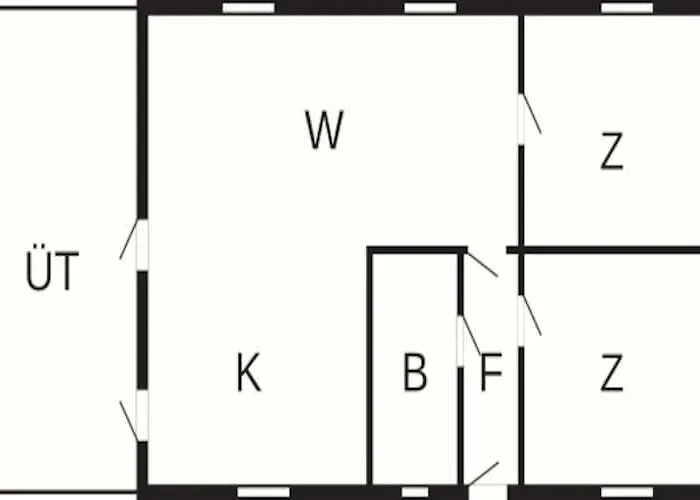 بيت للعطل 6 Person In Hadsund